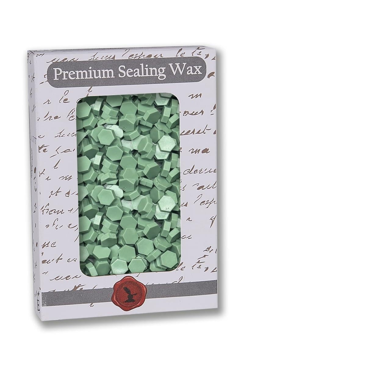 Premium Sealing Wax Beads 2 OZ. - 350+ pcs (Sage Green)