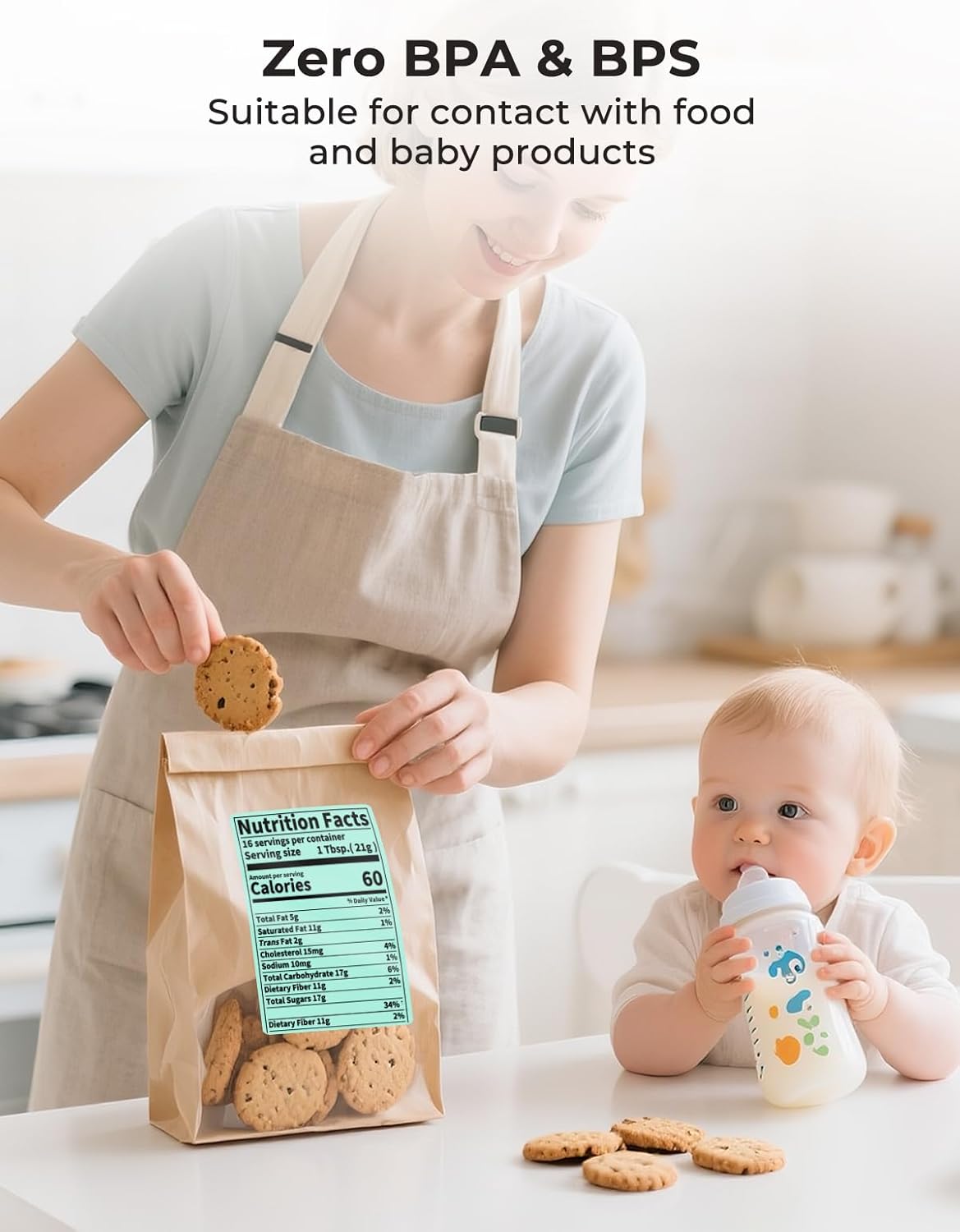 MUNBYN Green 4"x6" Direct Thermal Shipping Labels, Commercial Grade Permanent Adhesive Fanfold Mailing Postage Label Paper for Thermal Printers and Packages, 220 Sheets per Stack