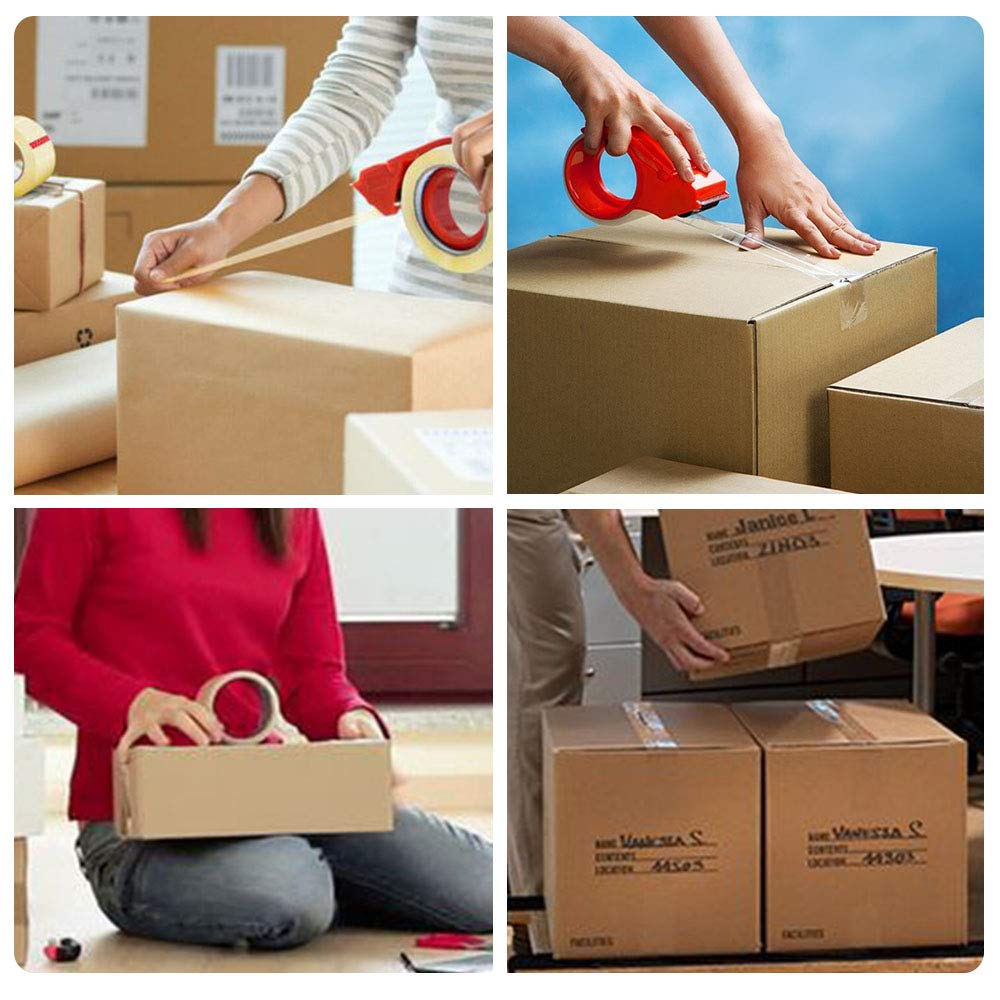 ADHES Packing Tape for Shipping Packaging Moving Boxes,1.88 in x 100 Yard x 2.6 Mil, 60 Rolls