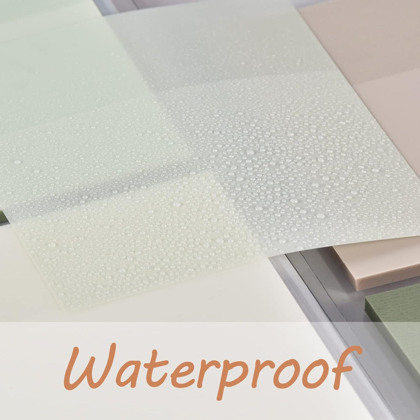 BAYTORY 700 Sheets Transparent Sticky Notes, Clear Waterproof 3 x 3 inch See Through Memo Pad, Self-Adhesive Translucent Writable Index Tabs for Annotating Books, Office & School Study Supplies