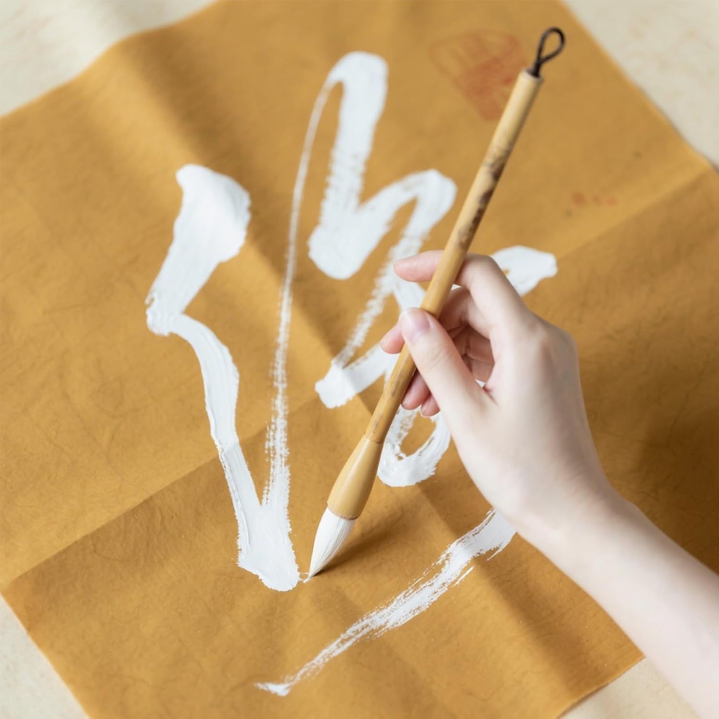 MEGREZ Colored Ink Liquid Sumi Ink, Copying Ink for Chinese Painting Drawing Writing and Brush Calligraphy, Specialized Ink for Detailed Artwork, White