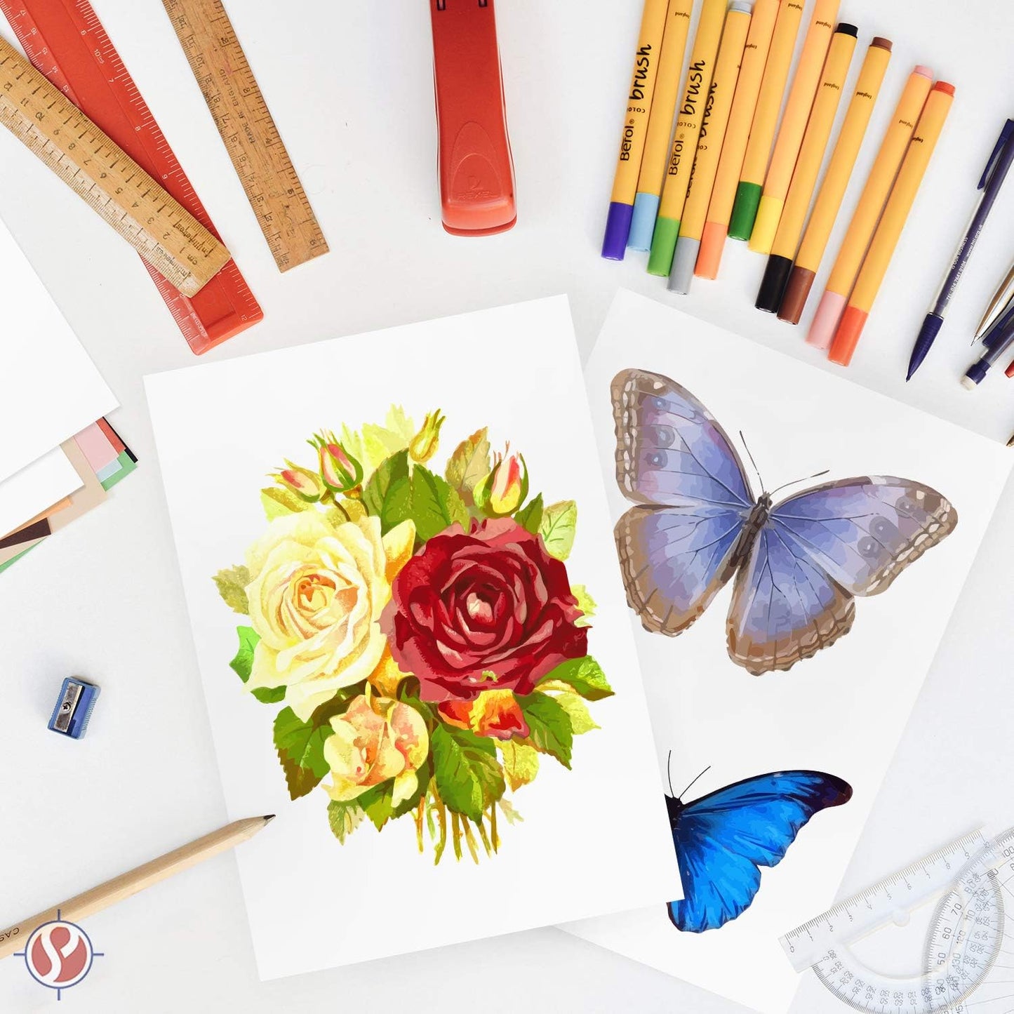 A5 Premium White Cardstock| For Copy, Printing, Writing | 5.83" x 8.27" inches (148 x 210 mm - Half of A4) | 100 Sheets Per Pack | 100 lb