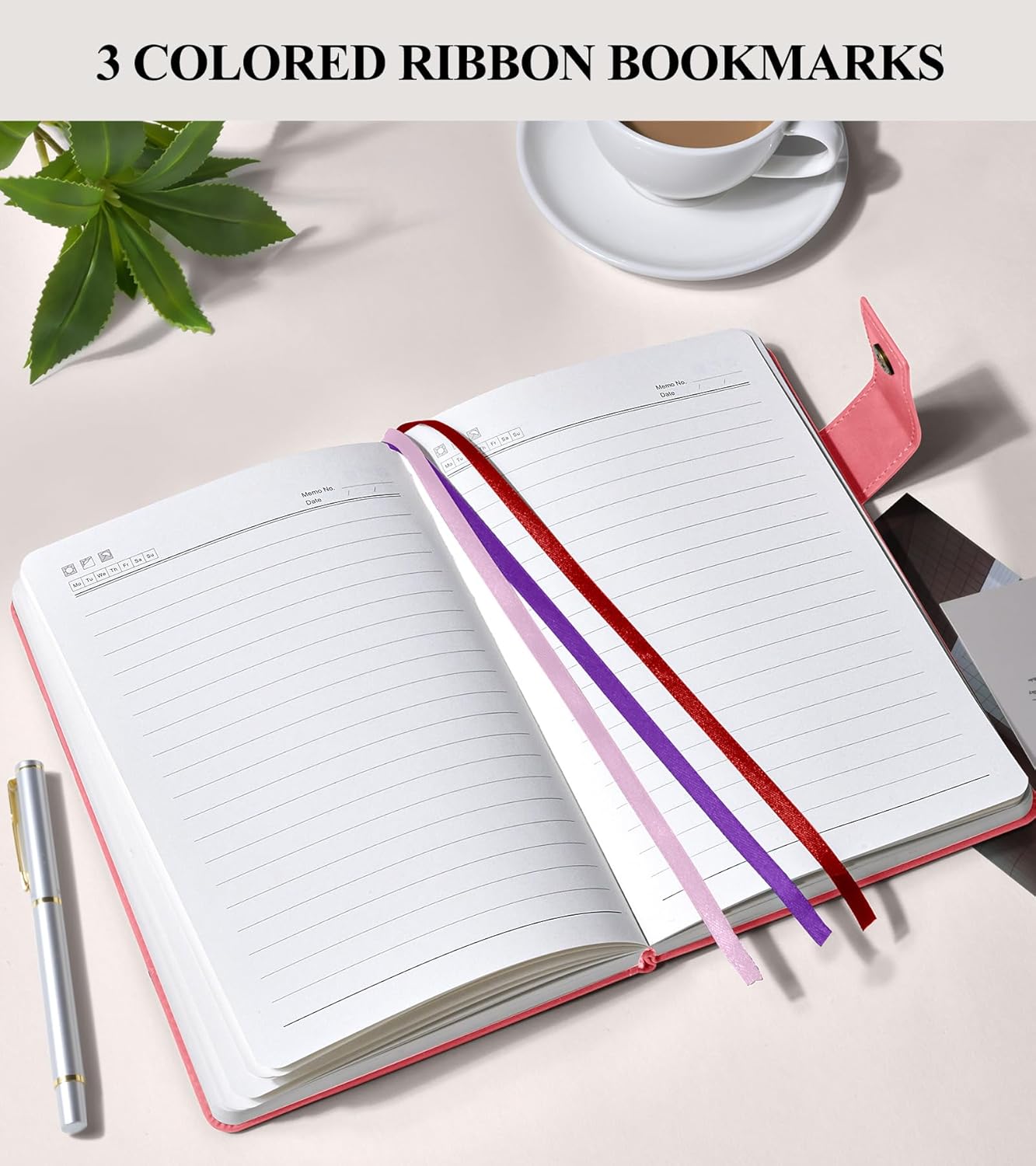 365 Page Thick Lined Journal Notebook for Men Women, A4 Large Leather Journals for Writing, Hardcover Notebooks for Work, School, Note Taking, Business, Travel Diary, College Ruled 8.5" x 11"