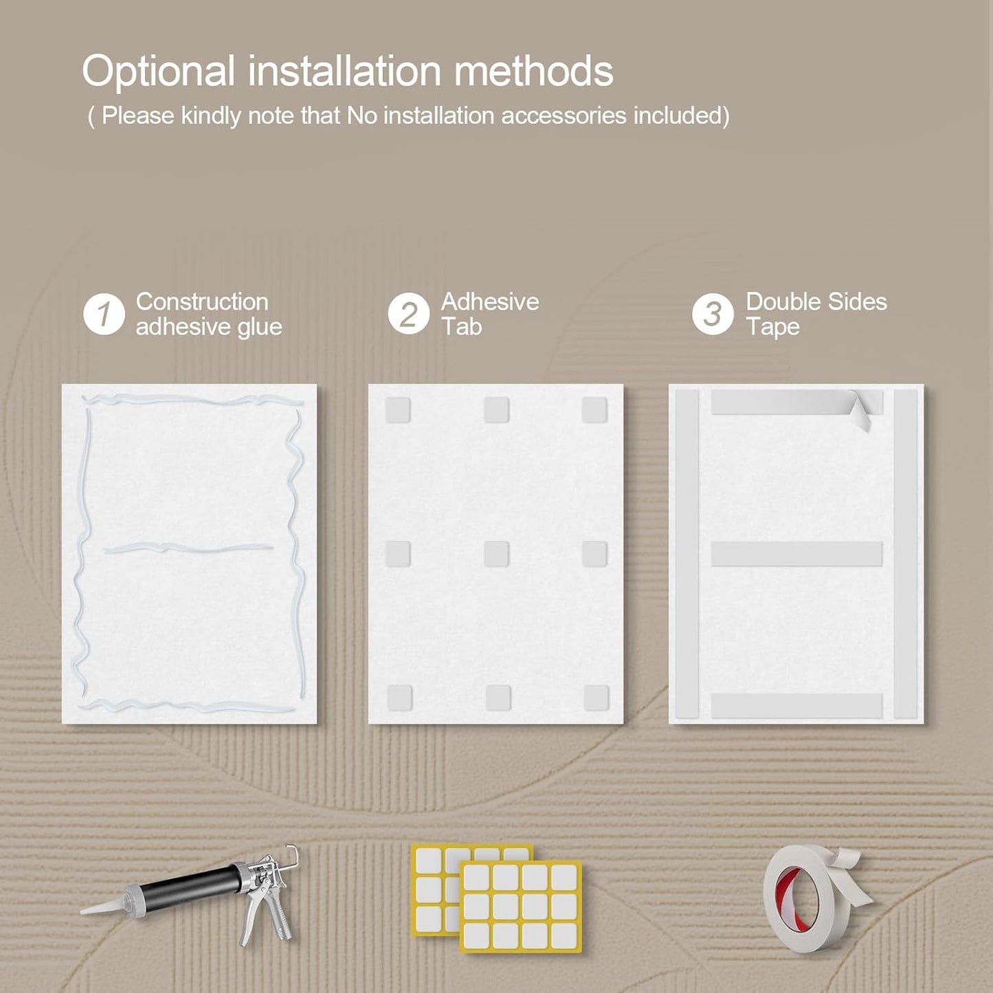 UMIACOUSTICS 8 Pcs 0.7Inch Thick Art Acoustic Panels, Total 47.2” x 31.5” Decorative Sound Absorbing Art Panels, Acoustical Wall Panels for Home, Office, Hotel, Snow-Blue Dyeing-Fog