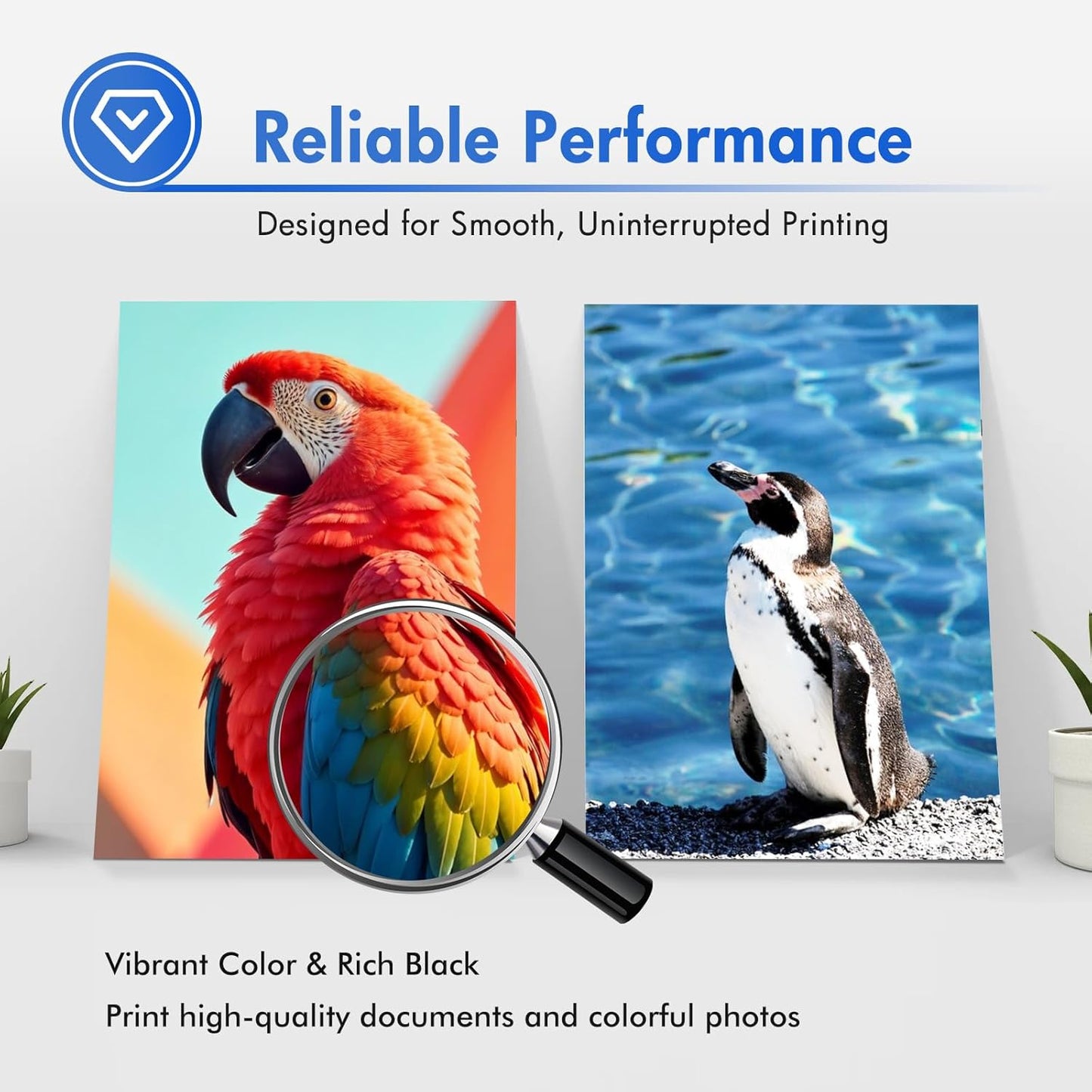 LC404XL LC404 Ink Cartridges for Brother Printer 404XL LC 404 XL for MFC-J1205W MFC-J1215W MFC J1205W J1215W - 4 Pack High Yields Black Cyan Magenta Yellow