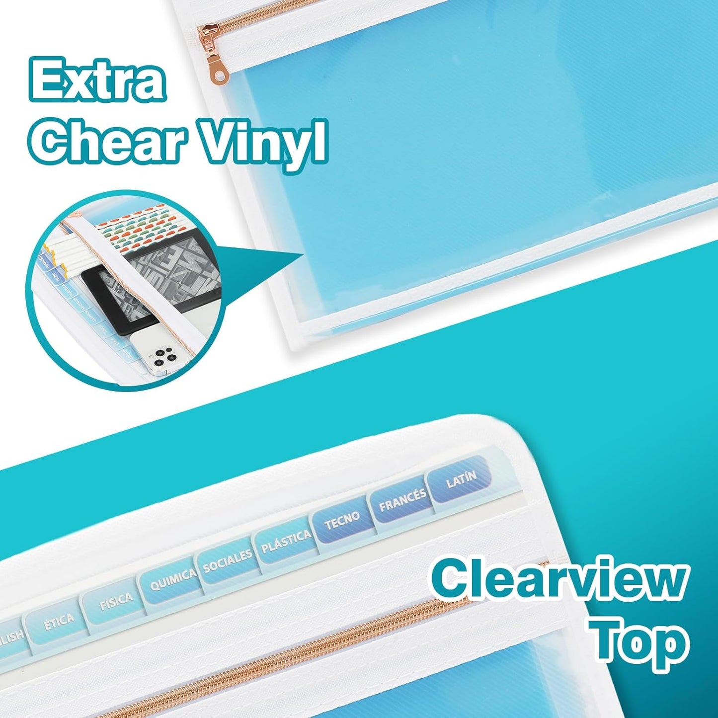 H4D 13 Pocket Expanding File Folder Organizer, Blue, 8.5-x-11-inch