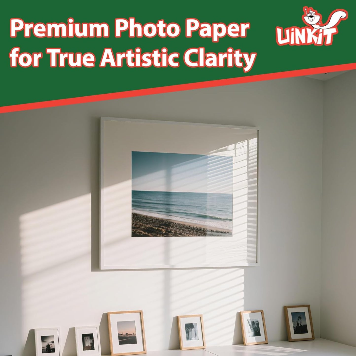 Uinkit Glossy Photo Paper 11x17 Inches 100 Sheets - Inkjet Printer Paper for Photos, Posters, Menus, Invitations - Vivid & Quick Drying Dye Ink Printers, No Curling, Smudge Proof