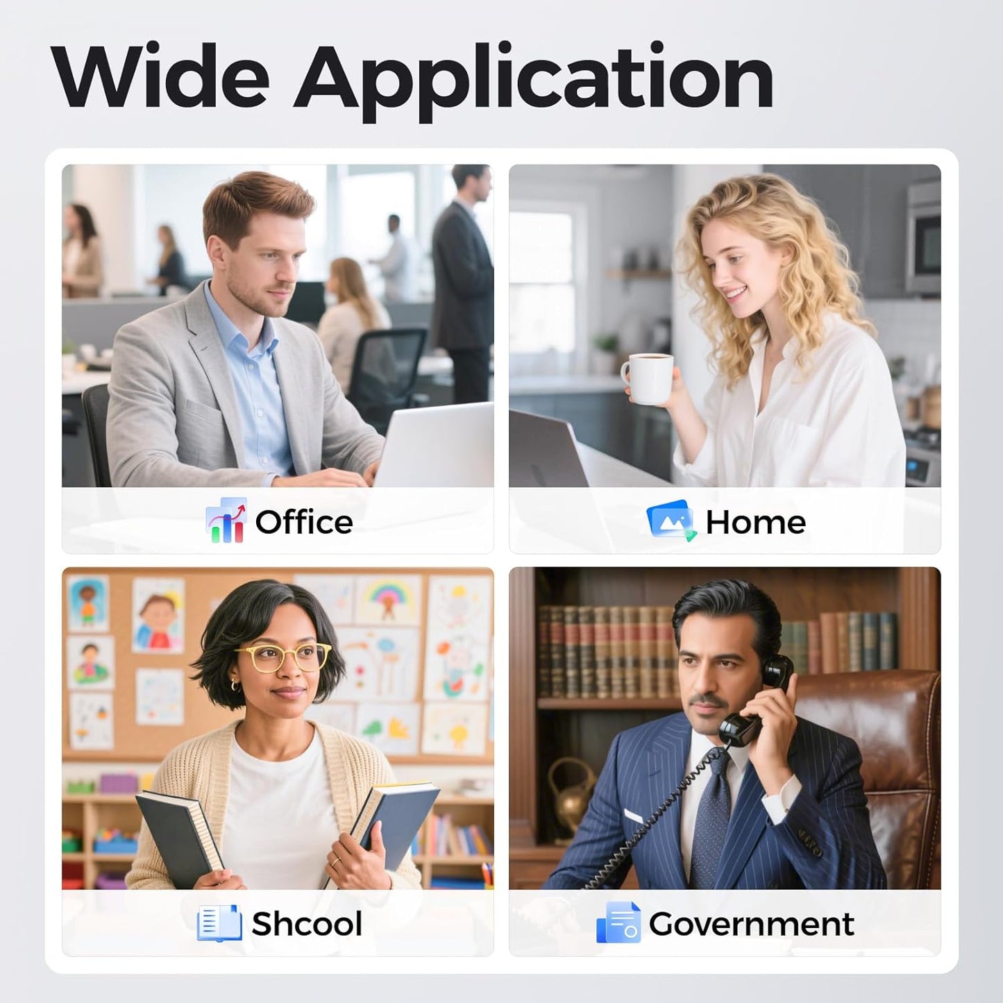 C400 C405 Extra High-Yield Toner Cartridge Set 4-Pack Replacement for Xerox 106R03524 106R03525 106R03526 106R03527 Versalink C400 C405 C400D C400DN C405N C405DN Printer Ink Black Cyan Magenta Yellow