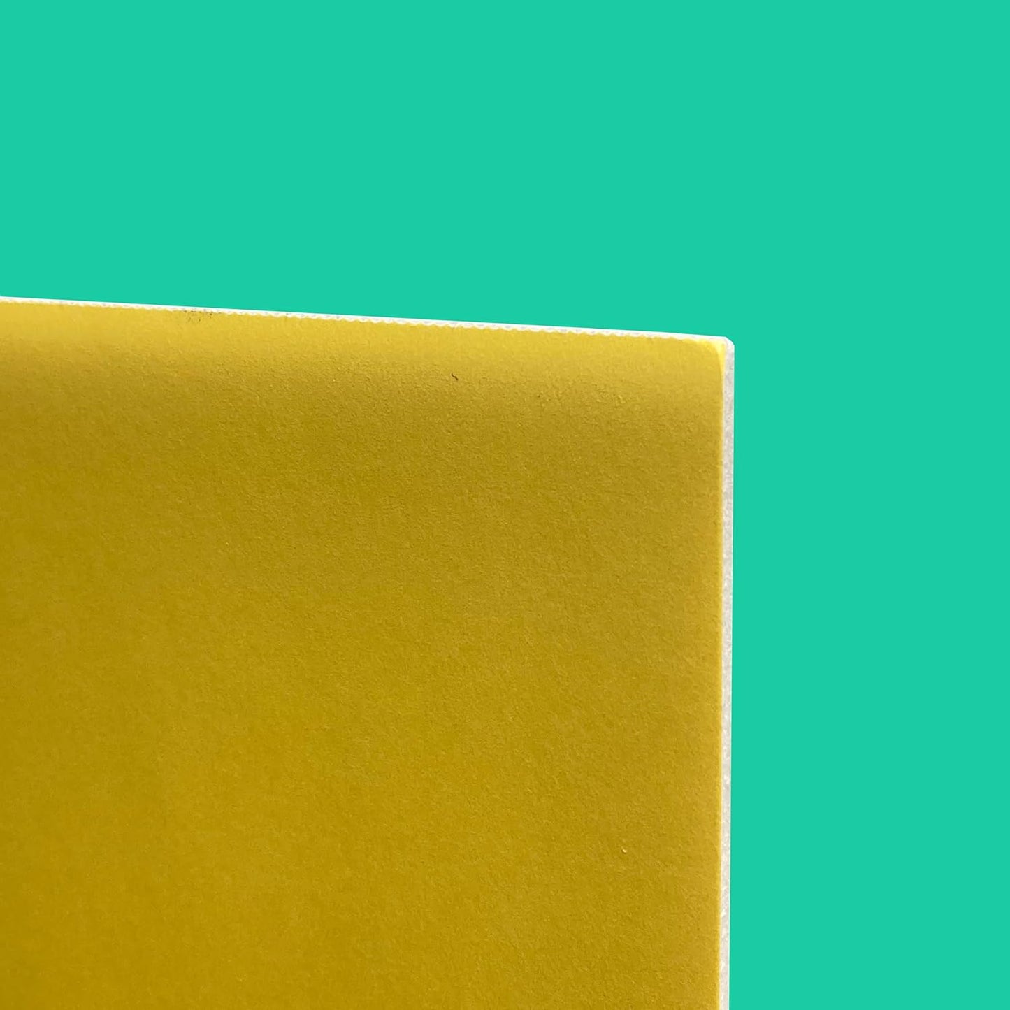 Flipside Products 36” x 48” Foam Project Boards for Presentations, Science Fair, School Projects, Event Displays and Trifold Picture Board - Yellow - 10 Pack