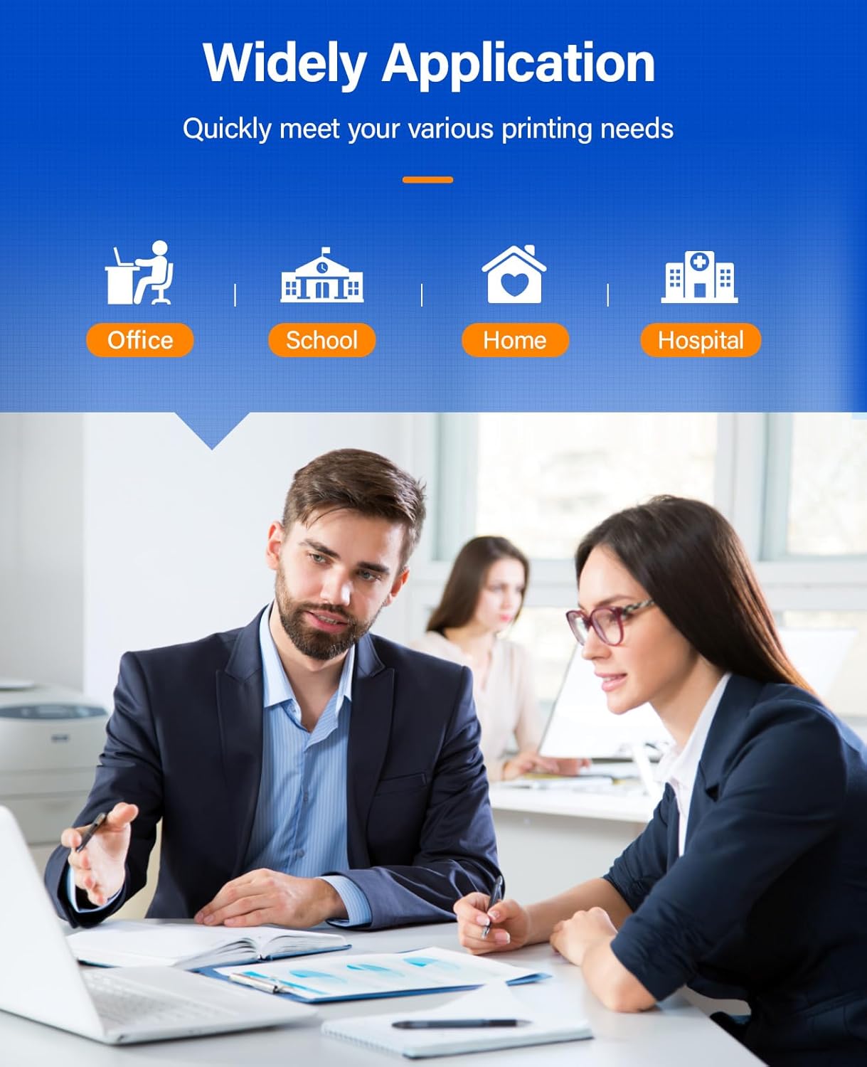 MLT-D209L Toner Cartridge Black 1-Pack High-Yield Replacement for Samsung MLT-D209L D209L 209L Compatible with Samsung SCX-4824 SCX-4824FN 4825 4826 2853 SCX-4826FN 4828 SCX-4828FN ML-2855 ML-2855ND