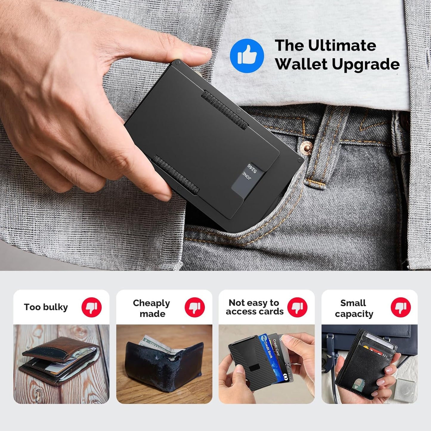 Wallet for Men Card Holder