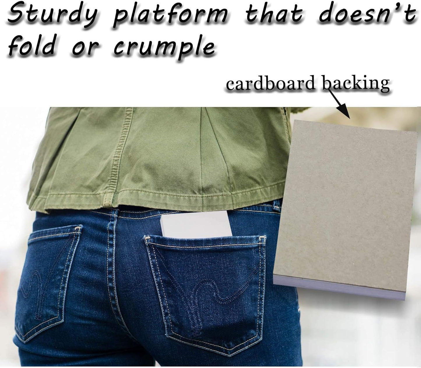 FMP Brands 5 Pack Note Pads 4x6, 100 Sheets Per Memo Pad, Writing Scratch Pad, Blank Notepad, White Waitress Server Note Pads, Paper Pad, To Do Grocery List Small Notepads