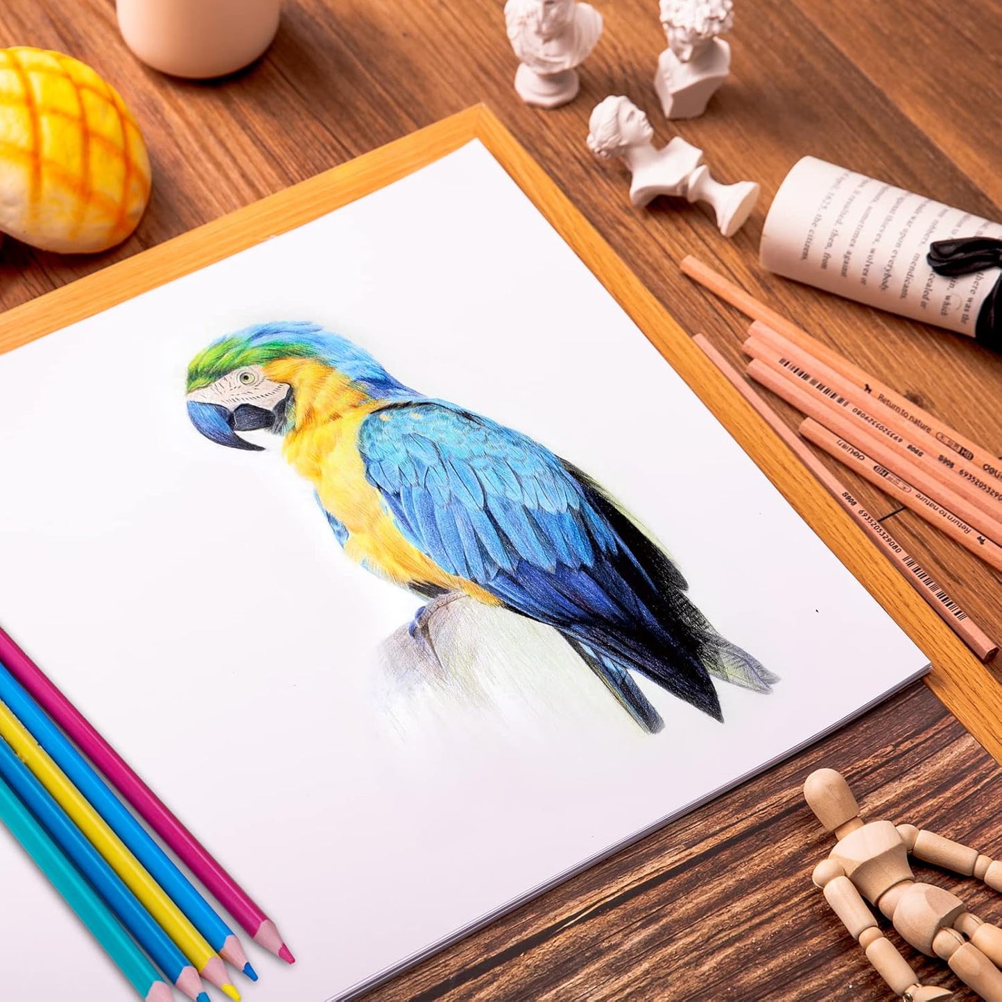 50 Sheets White Cardstock 8.5 x 11 Certificate Paper, Goefun White Card Stock Printer Paper for Invitations, Menus, Wedding, DIY Cards