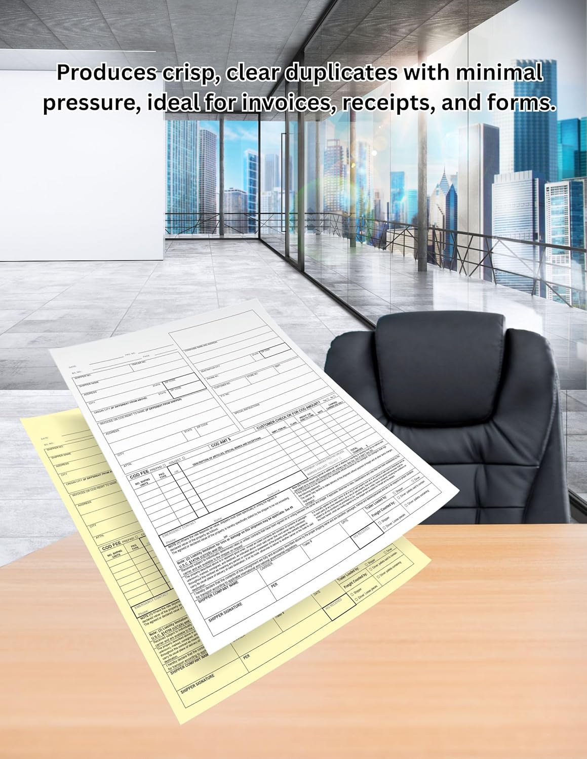 Limited Papers (TM), Carbonless Sheets, Superior, Pre Collated, Multi part, Bond Finish. (2 Part Reverse, 8.5 x 14 Inch, Legal Size, Canary/White (5889), 10 Ream)