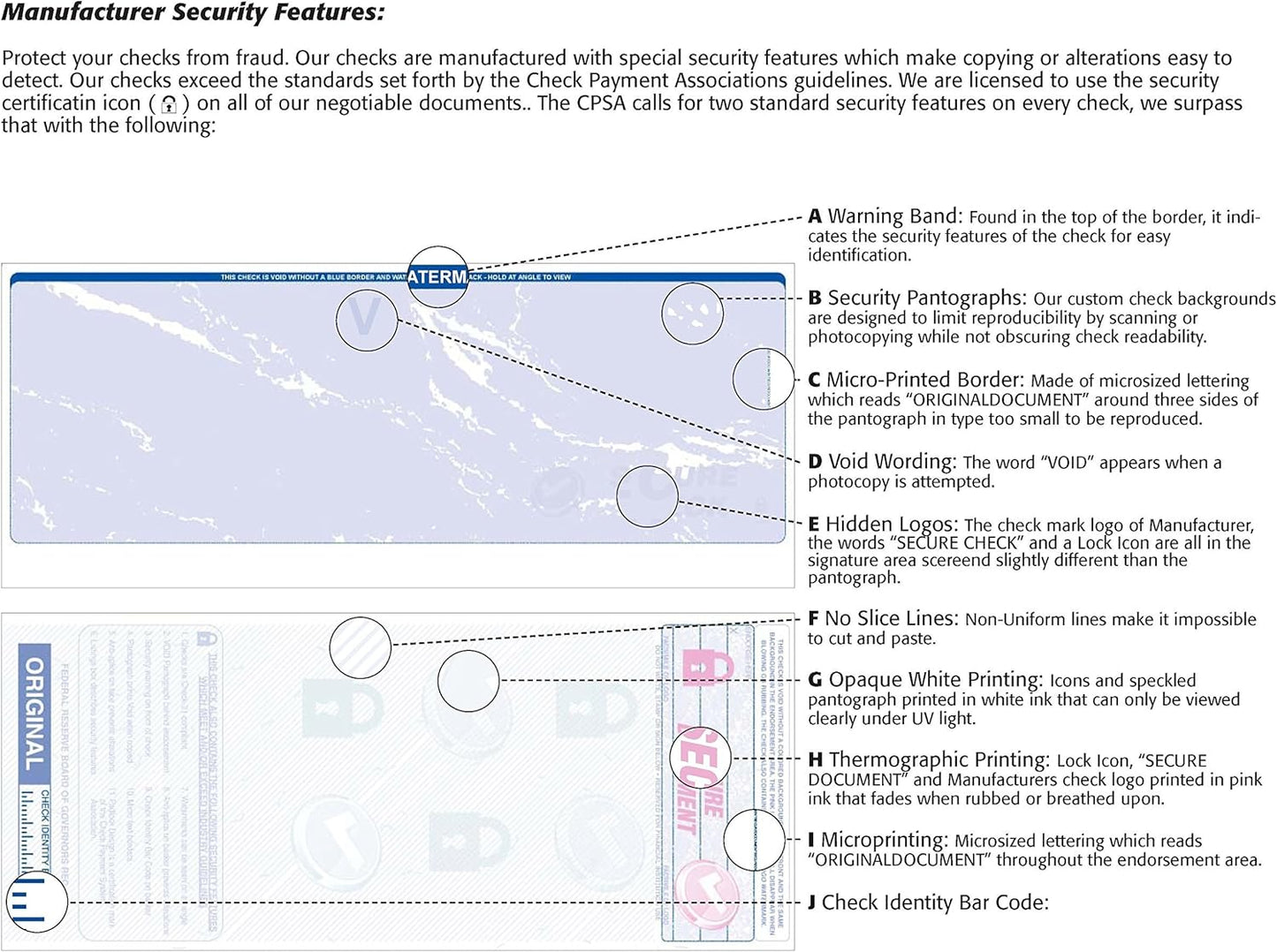 ABC Computer Checks Compatible w/Quick Books, Check on Top, Green (250 Sheets)