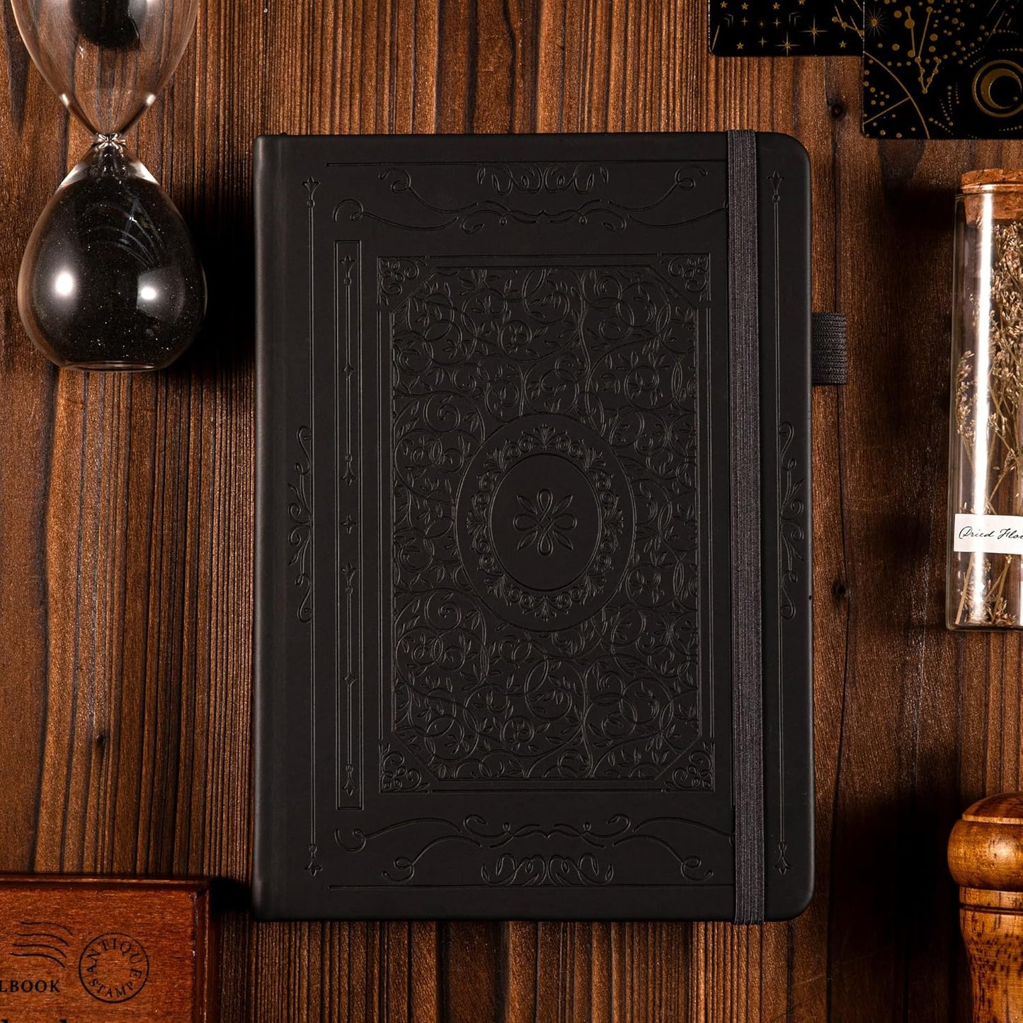 TIEFOSSI Bullet Dotted Journal Notebook, 160gsm 256 Numbered Thick Paper, A5 Hardcover Dotted Grid Diary for Women Men Work Writing, Bullet Dot Journaling, Drawing, 5.8 x 8.3 in