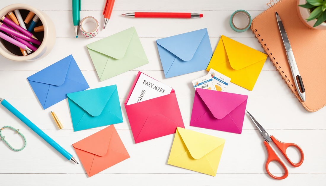 Creative Ways to Use Mini Envelopes at Home and Office