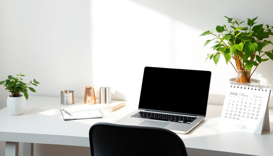 New Year Workspace Reset: Start 2026 With a Clean Desk