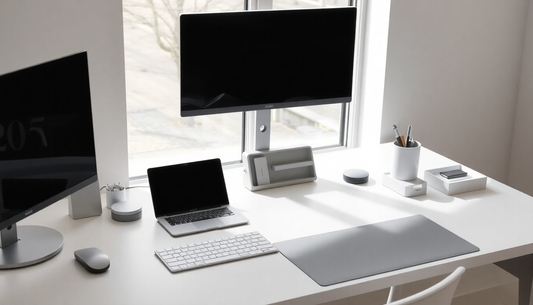 Elevate Your Workspace: Must-Have Desk Accessories for Laptop & Monitor Organization