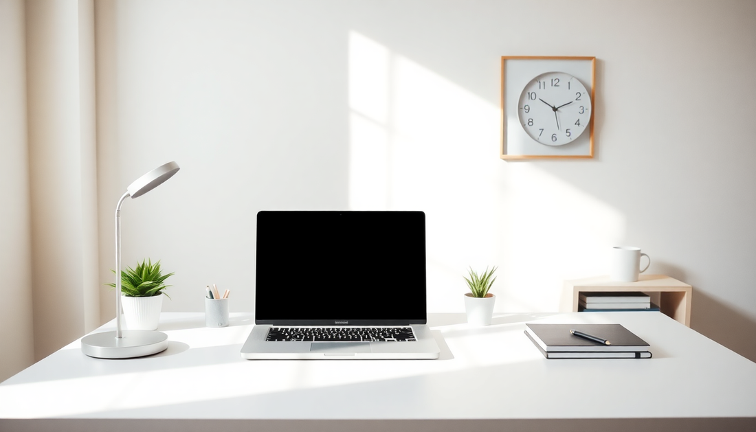 5 Simple Steps to a Minimalist Office Setup for a Cleaner, Focused Workspace
