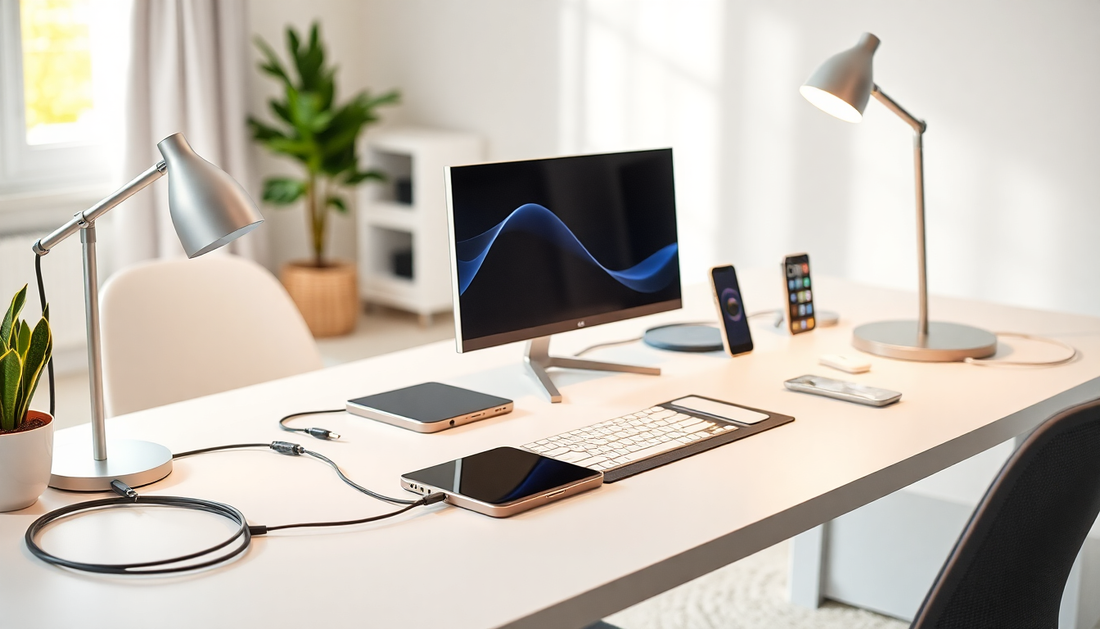 5 Simple Desk Upgrades for a Cleaner, Smarter Workspace