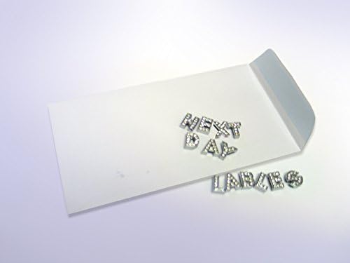 NextDay Labels #7 Coin Envelopes - 500-Pack White Gummed Money Envelopes for Cash, Coins, Jewelry, or Small Parts - Durable White Paper Cash for Home, Office, or Business Use - Made in USA