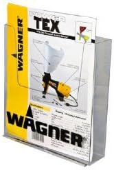 Clear-Ad - Acrylic Wall Mount Brochure Holder 8.5x11 - Plastic Hanging Flyer Holders - Adhesive or Wall Mounted File and Magazine Rack - Single Pocket Literature Display Box - LHW-M161 (Pack of 16)