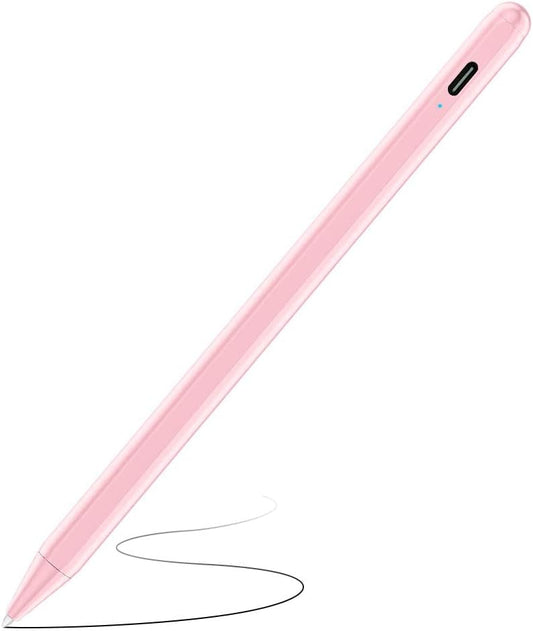 Stylus Pen for iPad (2018-2025) with Fast Charging & Palm Rejection, Pencil for Apple iPad 11th A16/10/9/8/7/6th, Pro 11“13”M4/12.9 inch, Air 11/13 inch M3 2025&M2 2024/5/4/3rd, Mini A17 Pro/6/5th