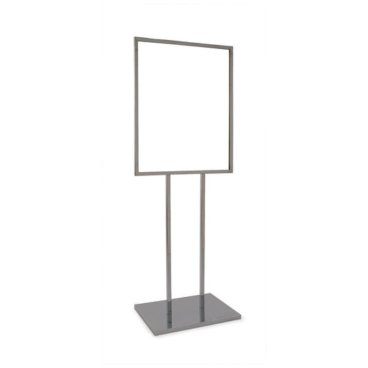 Econoco BH29 Bulletin Sign Holder with Extra-Heavy Raised Base, 22" x 28"