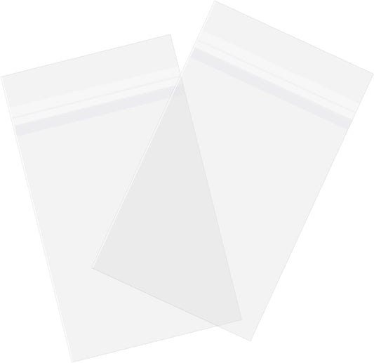 AUEAR, 4"x6" (100 Pack) Clear Plastic Sleeves - Acid Free 1.6Mil Crystal Resealable Bags -Fit for 4X6 Prints, Photos, A1 Cards, Envelopes