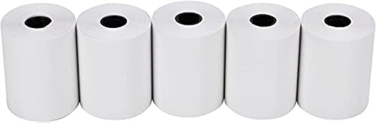 MFLABEL 2 1/4" x 50' Thermal Receipt Papers, 10 Rolls per Carton, 48g Weight, Biodegradable, Coated, POS Cash Register Paper