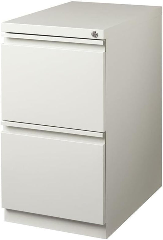 Pemberly Row 2 Drawer Mobile File Cabinet File in Light Gray