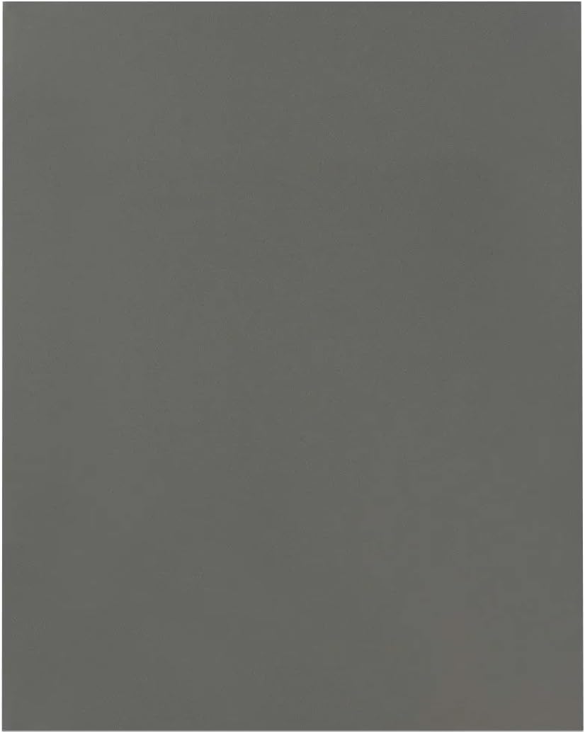 JAM PAPER Custom Printed Semi-Gloss Folders with Round Corner Pockets - Personalized Logo & Text - 12pt C1S - Grey - 100/Pack