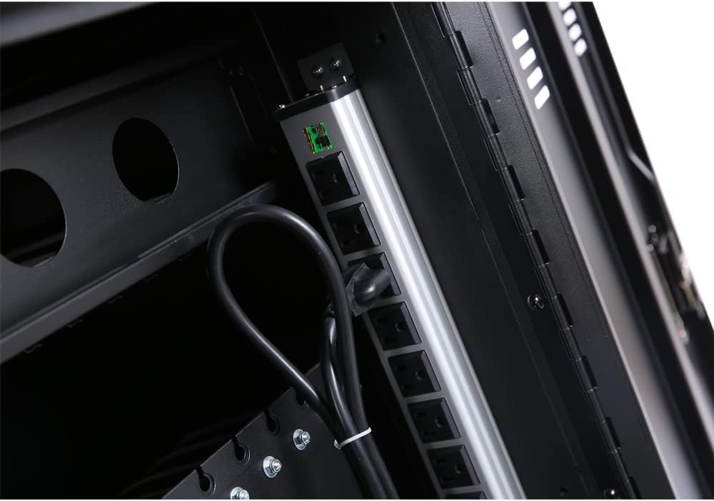 Laptop Charging Cart, 32 Devices Tablet Storage Carts for Ipad up to 16.3" Screen Size, Mobile Charging Station for Classroom, Fast Charging, Security Storage, Easy Use, Black