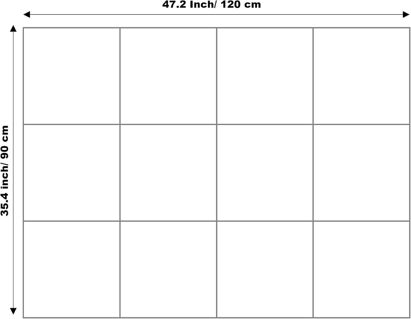 Large Cork Board Alternative - 12-Pack Felt Wall Tiles with Safe Removable Adhesive Tabs, Cork Wall Tiles Bulletin Board Home Office Essentials - Ivory