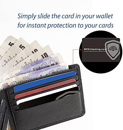 RFID Blocking Card Contactless Credit Card Protection Safe RFID Card Wallet Shield Protector Blocker (Pack of 100)