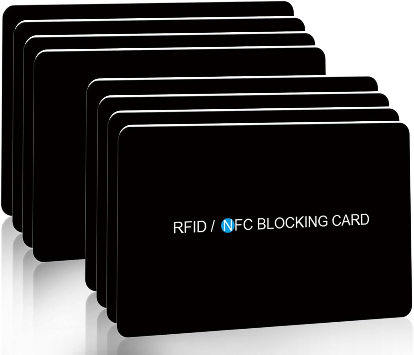 AYAIM 4-8 Pack RFID Blocking Card, safe card for wallet, NFC Debit Credit Card Passport Protector,Entire Wallet Protection Blocker Set for Men & Women