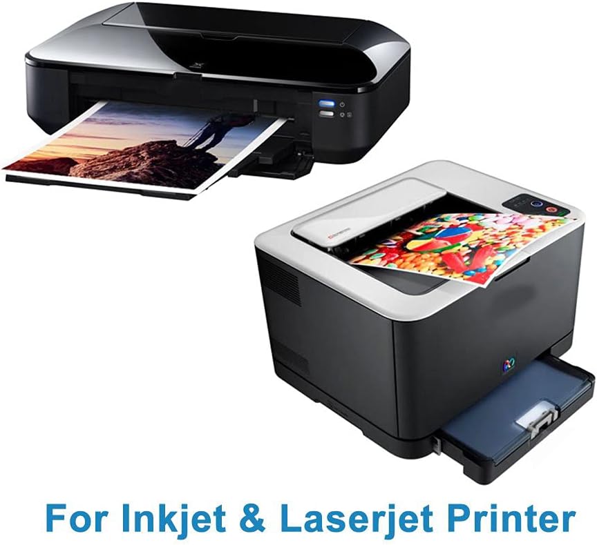 Uinkit 100 Sheets 11x17 A3 Thin Matte Presentation Paper Photo Double Sided 38lb 140gsm Printable on Both Sides Brochure Photos Picture Poster Playbill Flyer Coated for laser and Inkjet Printer