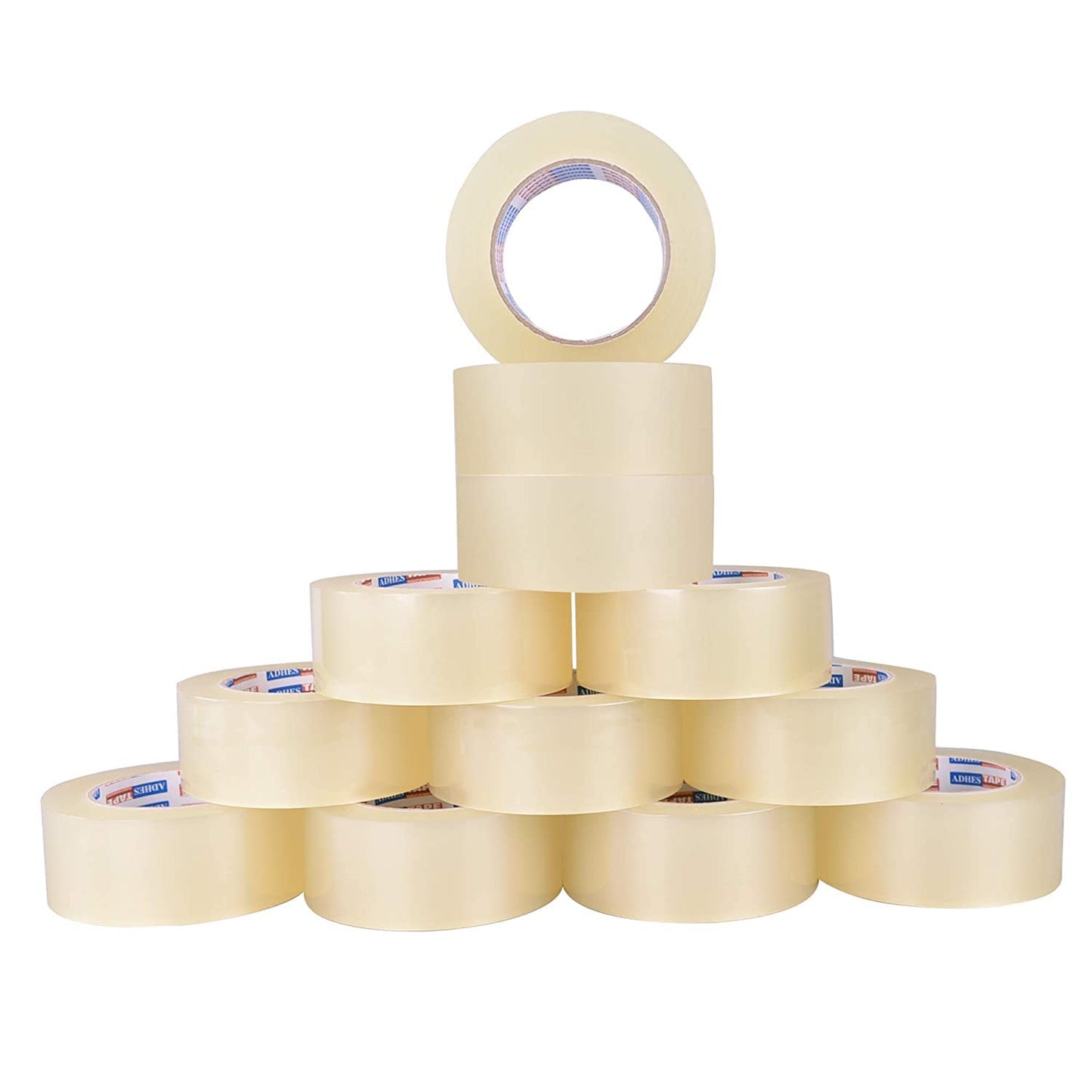 ADHES Packing Tape Shipping Tape Packaging Tape for Moving Boxes,1.88 Inch x 100 Yards x 2.7 Mil, 36Rolls