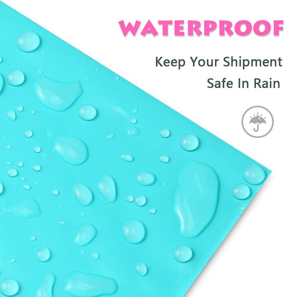 UCGOU Poly Mailers 19x24 Inch Teal 50 Pack Extra Large Shipping Bags Strong Thick Mailing Envelopes Self Seal Adhesive Waterproof and Tear Proof Boutique Postal for Clothing Quilt and More