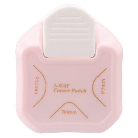 LOONENG 3 Way Corner Rounder Punch, 4mm, 7mm, 10mm 3 in 1 Corner Cutter for Paper Crafts, Laminator, Cardstock, DIY Projects, Photocards, Card Making and Scrapbooking