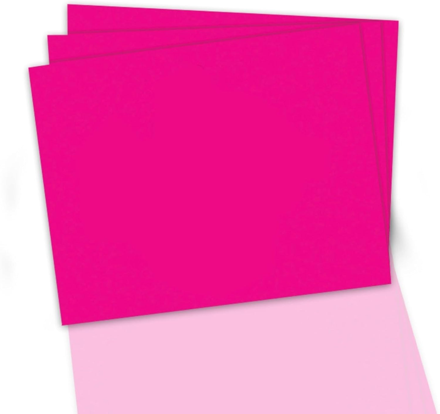 School Smart Railroad Poster Board Paper, 22 x 28 Inches, 4-Ply, Magenta, Pack of 25