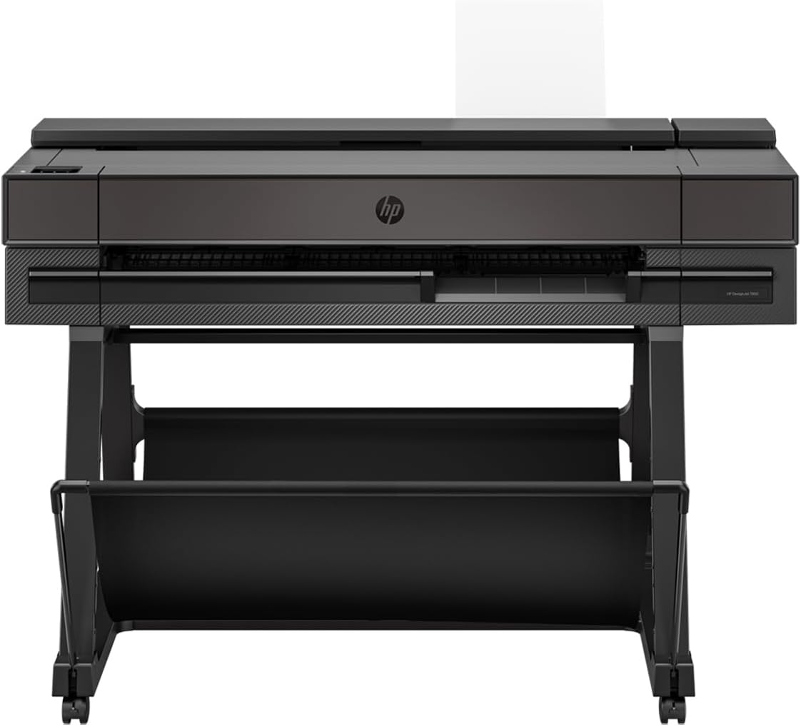 HP DesignJet T850 Large Format 36-inch Color Plotter Printer, Includes 2-Year Warranty Care Pack (2Y9H0H)