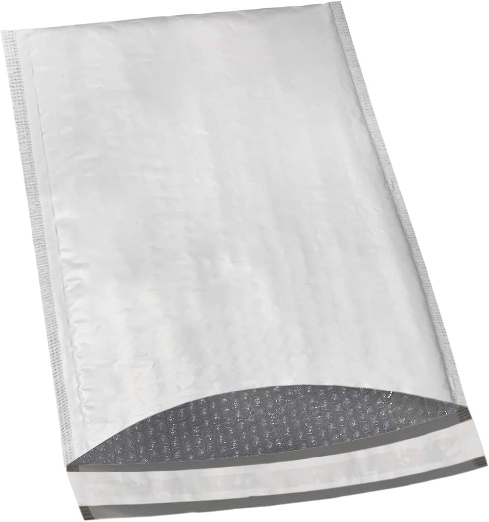 7.25x12 inches Poly Bubble Mailer Self Seal Bubble Shipping Envelopes 2.5 Mil 100 Pack