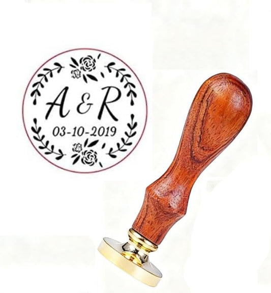 YGHM Custom Sealing Wax Stamp Logo Personalized Image Custom Sealing Wax Seal Stamp Wedding Invitation Vintage Stamp Custom