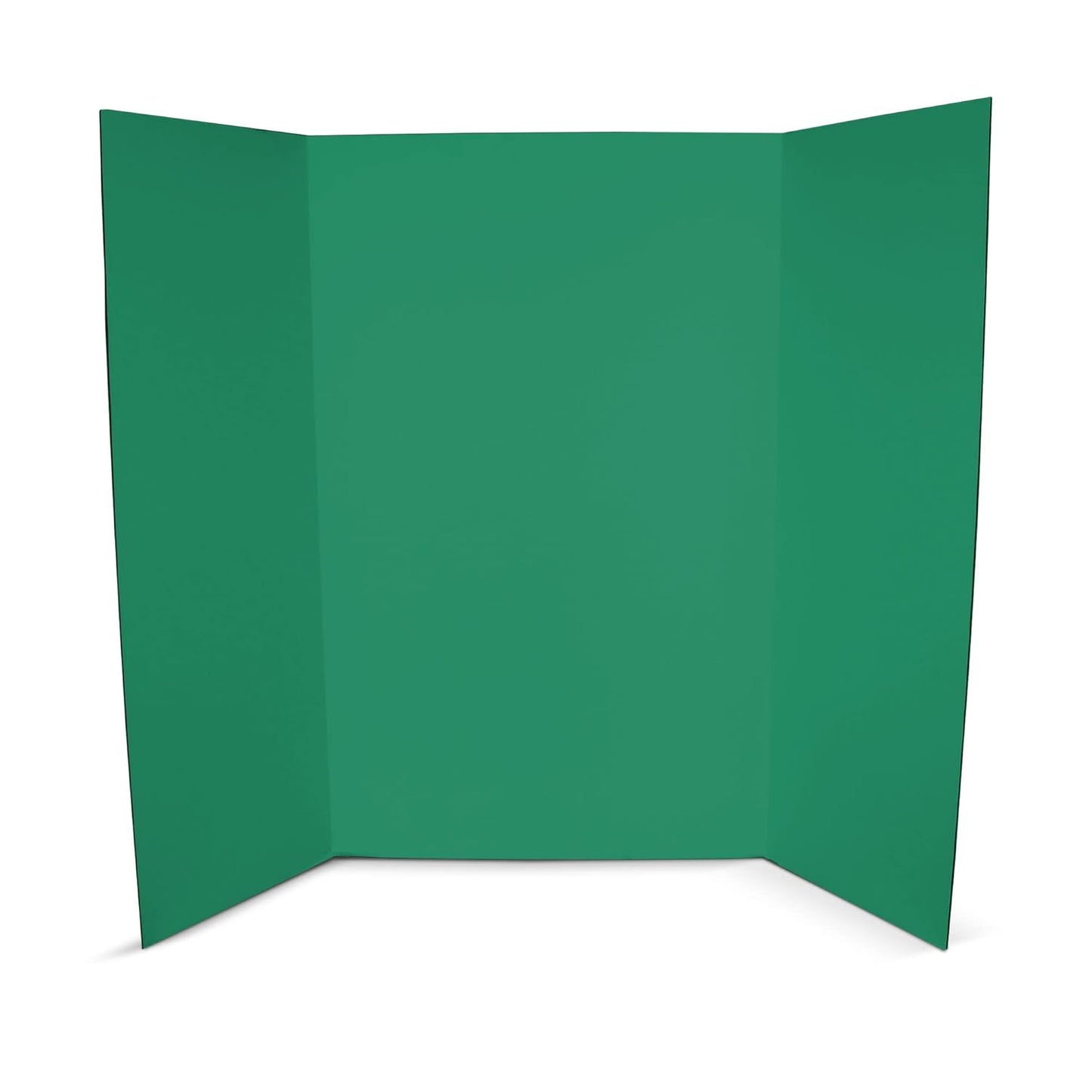 Flipside Products 36” x 48” Foam Project Boards for Presentations, Science Fair, School Projects, Event Displays and Trifold Picture Board - Green - 24 Pack