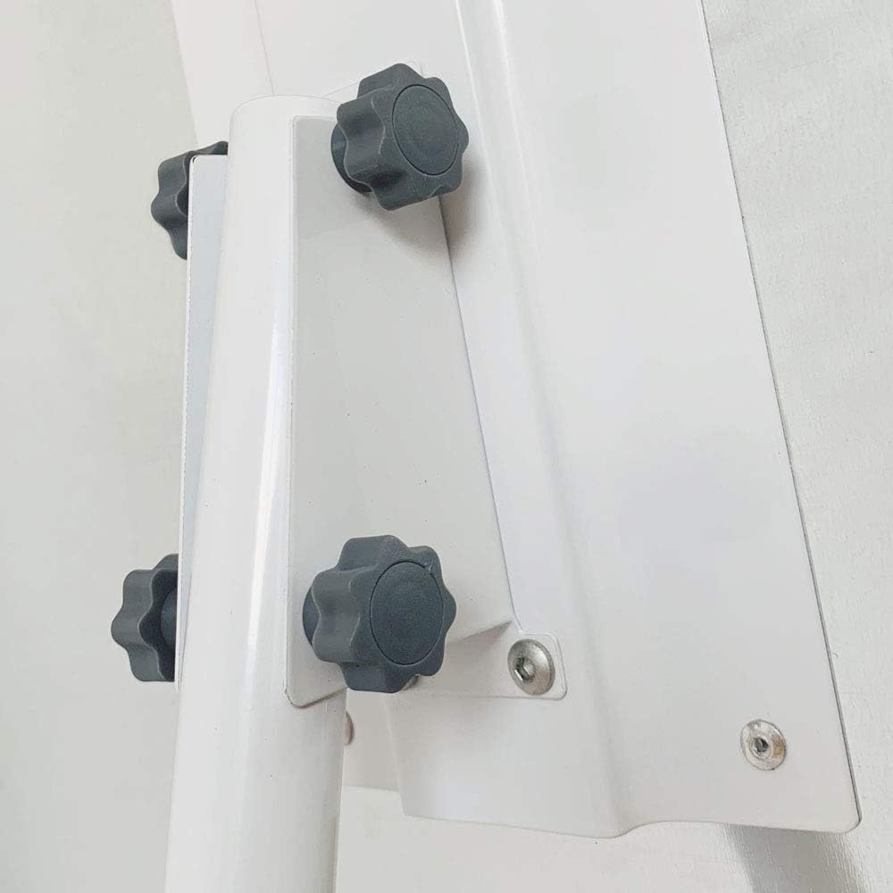 Mobile Easel Whiteboard 40x28 Inches – Adjustable Height Rolling Whiteboard on Wheels, Magnetic Portable Dry Erase Board Stand Easel White Board Flipchart Easel Board with Paper Pad