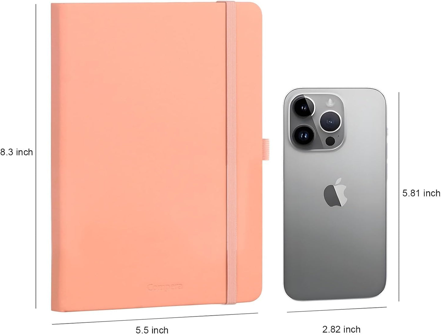 Comix 4 Pack Lined Journal Notebooks for Women, 176 Pages, 5.5 x 8.3, Hardcover, Morandi, 100gsm Paper, A5 Journaling Notebooks, Perfect for Work School Home