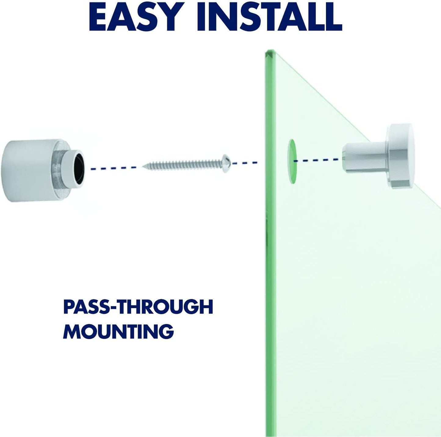 Quartet Magnetic Glass Dry Erase White Board, 24''W x 18''H Whiteboard, Infinity Frameless Mounting, White Surface (G2418W)