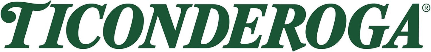 Ticonderoga Wood-Cased Pencils, Pre-Sharpened, 2 HB Soft, Pastel Colors, 150 Count